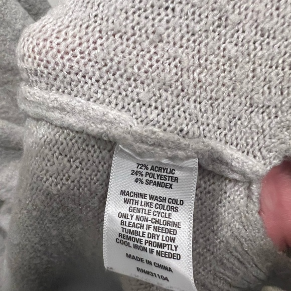 True Craft Large Gray Knit Cardigan Sweater - Picture 4 of 10